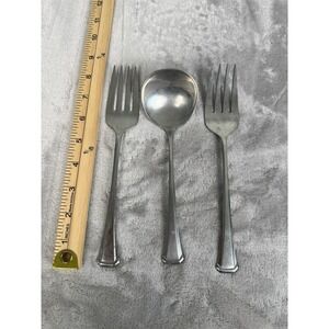 Oneida SSS Set of 3 Gravy‎ Spoon And 2 Serving Forks